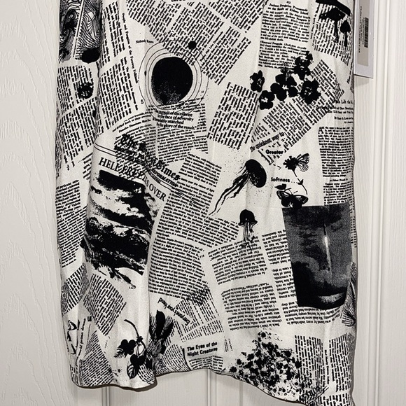 Reformation Newsprint Ventura Dress - Picture 4 of 12